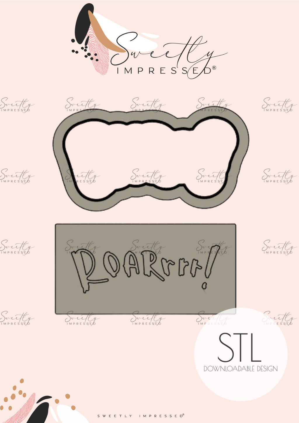 "Roar" PowerPop! With Matching Cutter