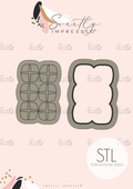 Hot Cross Bun Stamp And Cutter - Standard Size